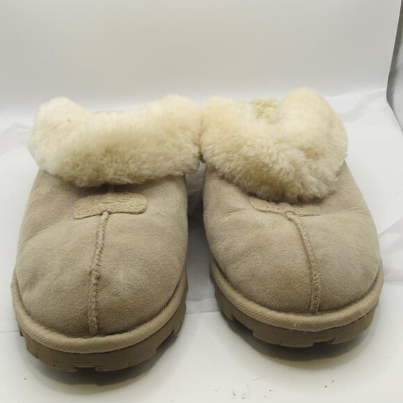 UGG beige slip-on mules in 8 - Picture 1 of 5